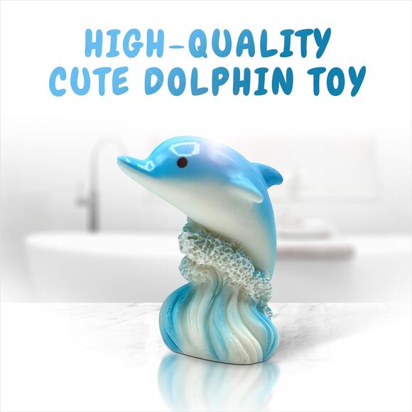 Dolphin Toy Bath Bomb for Kids with Surprise Inside - Picture 2 of 6